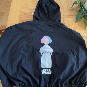 Zara Star Wars Princess Leia Cropped Scrunched Bat Wing Jacket